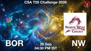 BOR vs NW - CSA T20