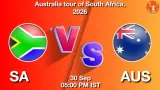 SA vs AUS Dream11 Prediction, Preview & Updates - <small>Wed, 30 Sep 05:00 PM IST</small>