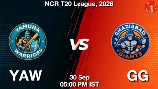 YAW vs GG - NCR T20