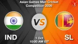 IND vs SL Dream11 Prediction, Preview & Updates - <small>Thu, 01 Oct 10:00 AM IST</small>