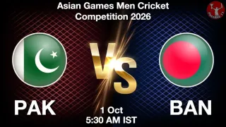 PAK vs BAN - Asian Games