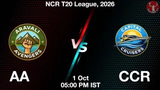 AA vs CCR - NCR T20
