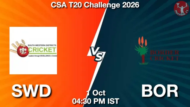 SWD vs BOR Match Previews and Cricket Tips