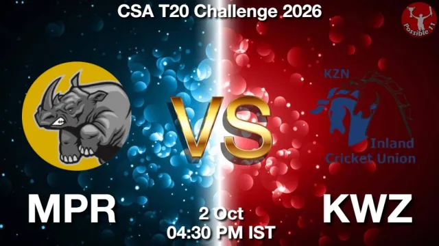 MPR vs KWZ Match Previews and Cricket Tips