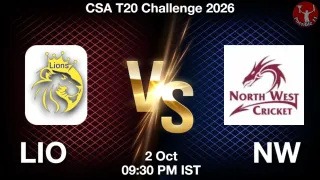 LIO vs NW LIO vs NW - CSA T20