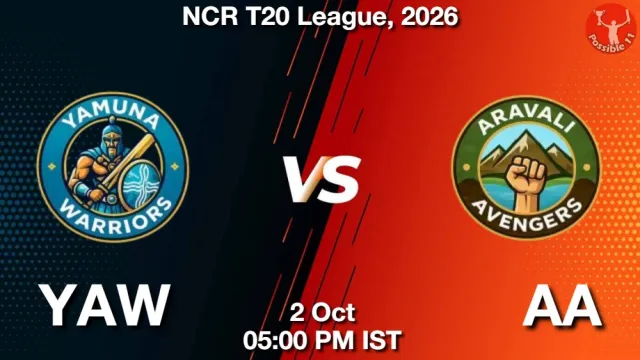 YAW vs AA Match Previews and Cricket Tips