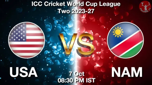 USA vs NAM Match Previews and Cricket Tips