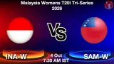 INA-W vs SAM-W Dream11 Prediction - <small>Sun, 04 Oct 07:30 AM IST</small>