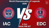 IAC vs EDC Dream11 Prediction, Preview & Updates - <small>Sun, 04 Oct 09:00 PM IST</small>