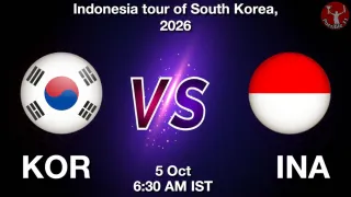 KOR vs INA KOR vs INA - Indonesia tour