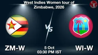 ZM-W vs WI-W ZM-W vs WI-W - West Indies