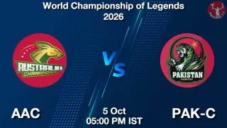 AAC vs PAK-C - World Championship