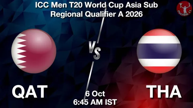 QAT vs THA Match Previews and Cricket Tips