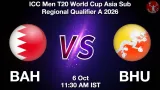 BAH vs BHU Dream11 Prediction, Preview & Updates - <small>Tue, 06 Oct 11:30 AM IST</small>