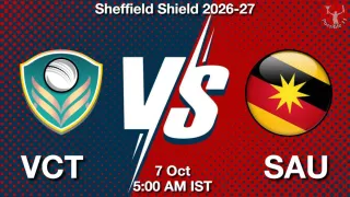 VCT vs SAU - Sheffield Shield