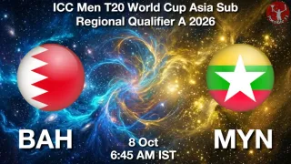 BAH vs MYN BAH vs MYN - ICC Men
