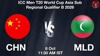 CHN vs MLD - ICC Men