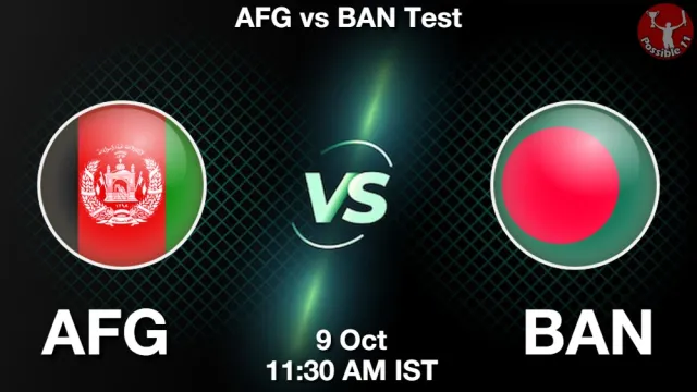 AFG vs BAN Match Previews and Cricket Tips