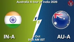 IN-A vs AU-A 2nd ODI Picture