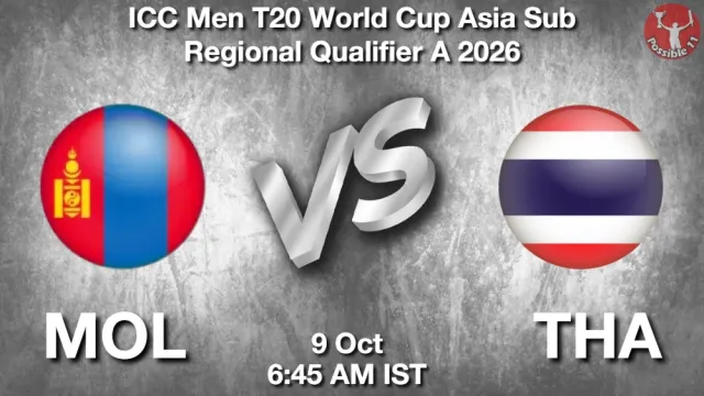 MOL vs THA ड्रीम11 भविष्यवाणी, फैंटेसी क्रिकेट टीम - 09 अक्टूबर 2026