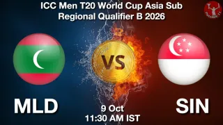 MLD vs SIN - ICC Men