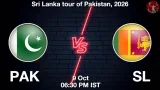 PAK vs SL Dream11 Prediction, Preview & Updates - <small>Fri, 09 Oct 06:30 PM IST</small>