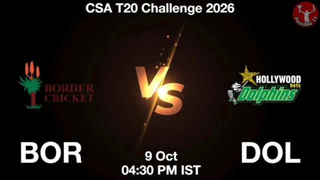 BOR vs DOL Match Previews and Cricket Tips