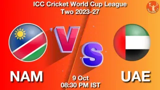 NAM vs UAE - ICC Cricket