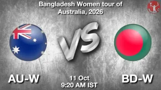 AU-W vs BD-W - Bangladesh Women
