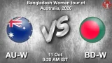 AU-W vs BD-W Dream11 Prediction - <small>Sun, 11 Oct 09:20 AM IST</small>