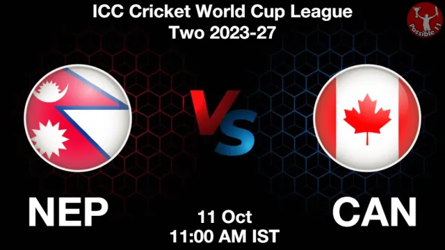 NEP vs CAN ड्रीम11 भविष्यवाणी, फैंटेसी क्रिकेट टीम - 11 अक्टूबर 2026