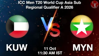KUW vs MYN KUW vs MYN - ICC Men