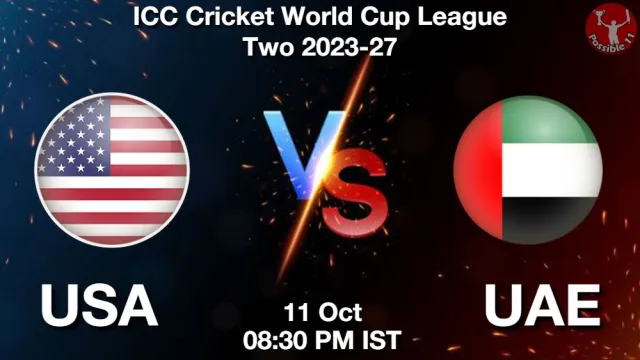 USA vs UAE Match Previews and Cricket Tips