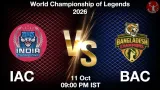 IAC vs BAC Dream11 Prediction, Preview & Updates - <small>Sun, 11 Oct 09:00 PM IST</small>