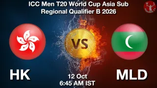 HK vs MLD - ICC Men