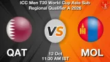 QAT vs MOL Dream11 Prediction, Preview & Updates - <small>Mon, 12 Oct 11:30 AM IST</small>