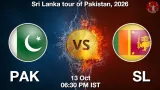 PAK vs SL Dream11 Prediction, Preview & Updates - <small>Tue, 13 Oct 06:30 PM IST</small>