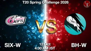 SIX-W vs BH-W SIX-W vs BH-W - T20 Spring