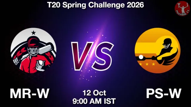 MR-W vs PS-W Match Previews and Cricket Tips
