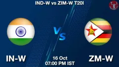 IN-W vs ZM-W Match Preview, Picture