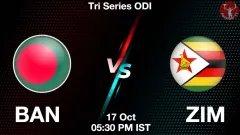 BAN vs ZIM 1st ODI Picture