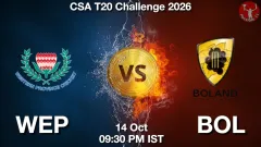 WEP vs BOL Match Preview, Picture