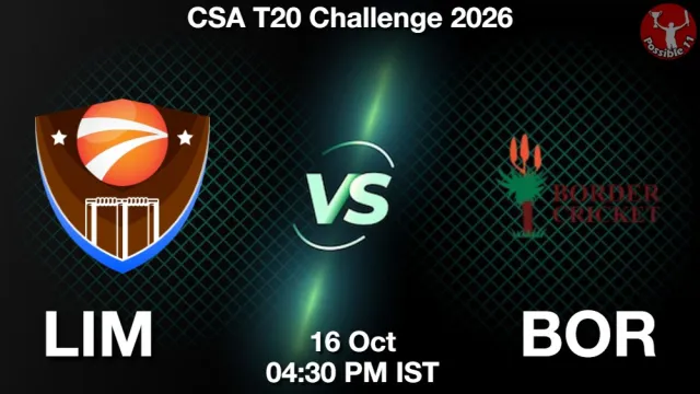LIM vs BOR Match Previews and Cricket Tips