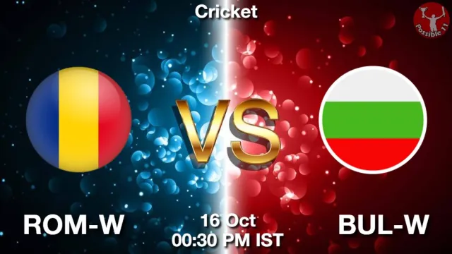 ROM-W vs BUL-W ड्रीम11 भविष्यवाणी, फैंटेसी क्रिकेट टीम - 16 अक्टूबर 2026