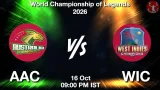 AAC vs WIC Dream11 Prediction, Preview & Updates - <small>Fri, 16 Oct 09:00 PM IST</small>