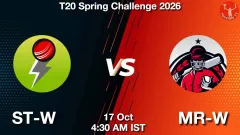 ST-W vs MR-W Match Preview, Picture