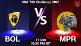 BOL vs MPR Dream11 Prediction, Preview & Updates - <small>Sat, 17 Oct 09:30 PM IST</small>