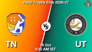 TN vs UT - Ranji Trophy