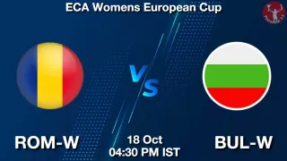 ROM-W vs BUL-W - ECA Womens