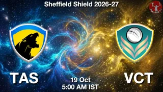 TAS vs VCT - Sheffield Shield